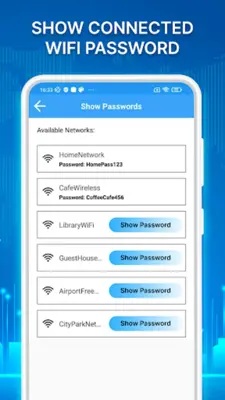 Show Wifi Password Wifi List android App screenshot 11